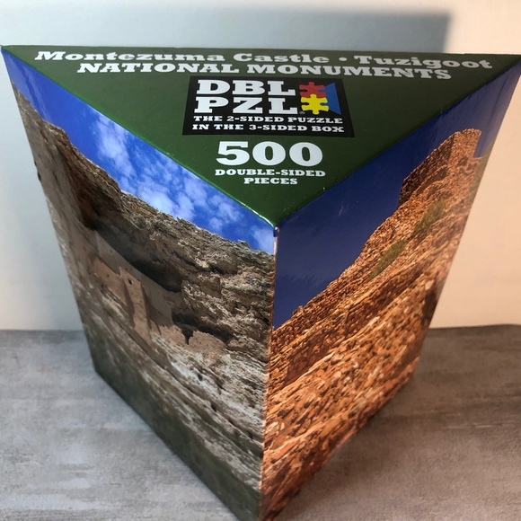 Montezuma Castle and Tuzigoot National Monuments 500 pc puzzle 🧩 Completed15" - Picture 1 of 10